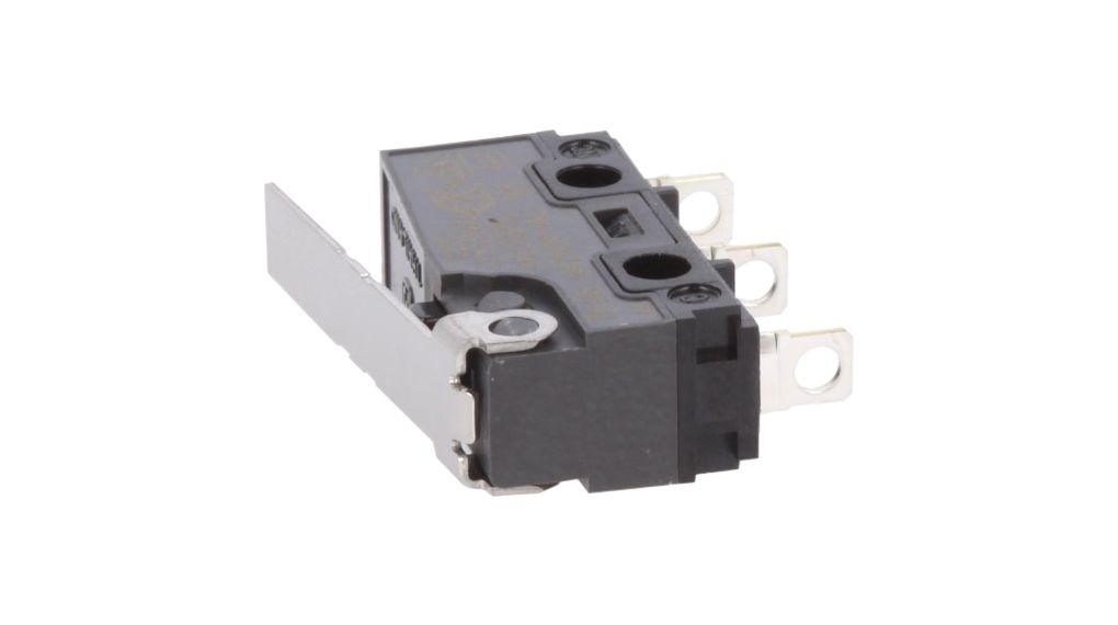 Micro Switch, AVL3, 3A, 400mA, 0.54N, Hinge Lever