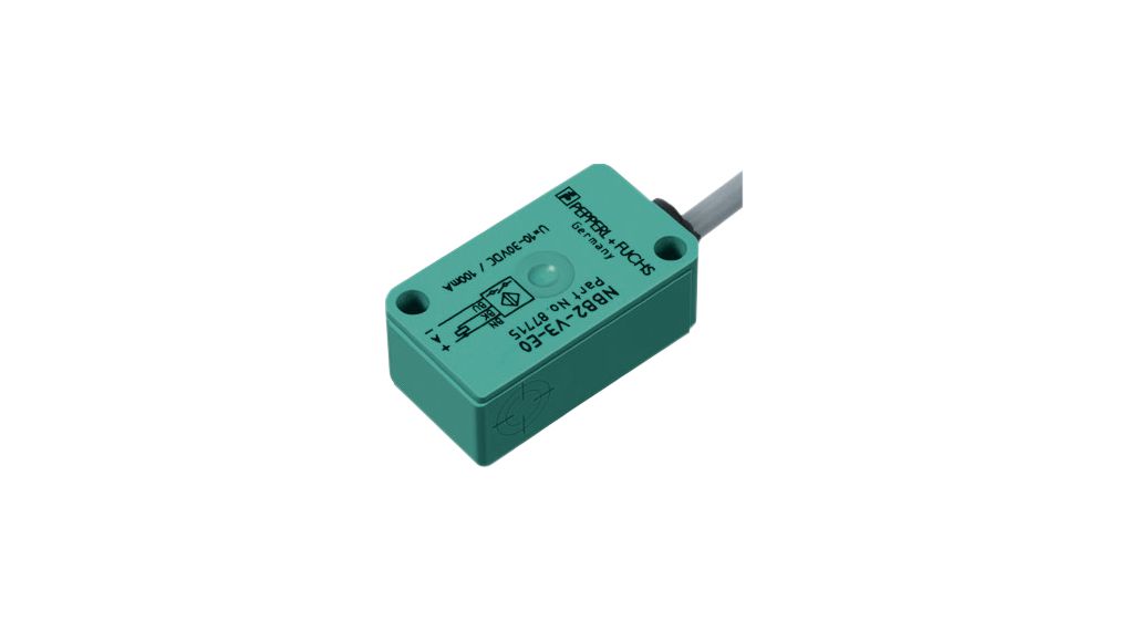 Inductieve sensor PNP, maakcontact (NO) 1kHz 30V 15mA 2mm IP67 PVC-kabel NBB