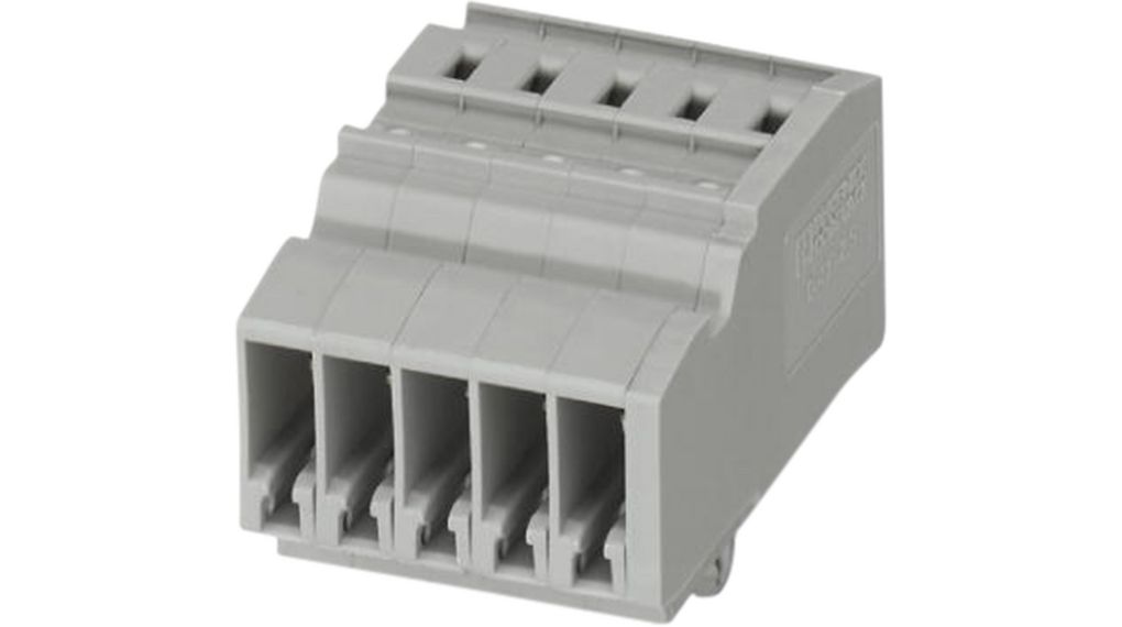Pluggable Terminal Block, Straight, 5.2mm Pitch, 14 Poles