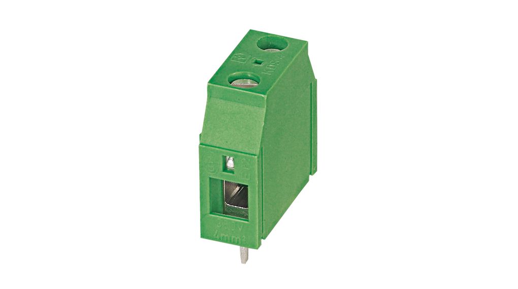 Wire-To-Board Terminal Block, THT, 7.5mm Pitch, Straight, Screw, 1 Poles