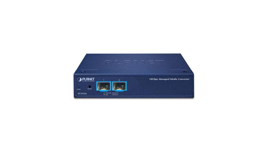 Medienkonvertert, Faser Multi-Mode - Faser Multi-Mode, Glasfaseranschlüsse 2SFP+