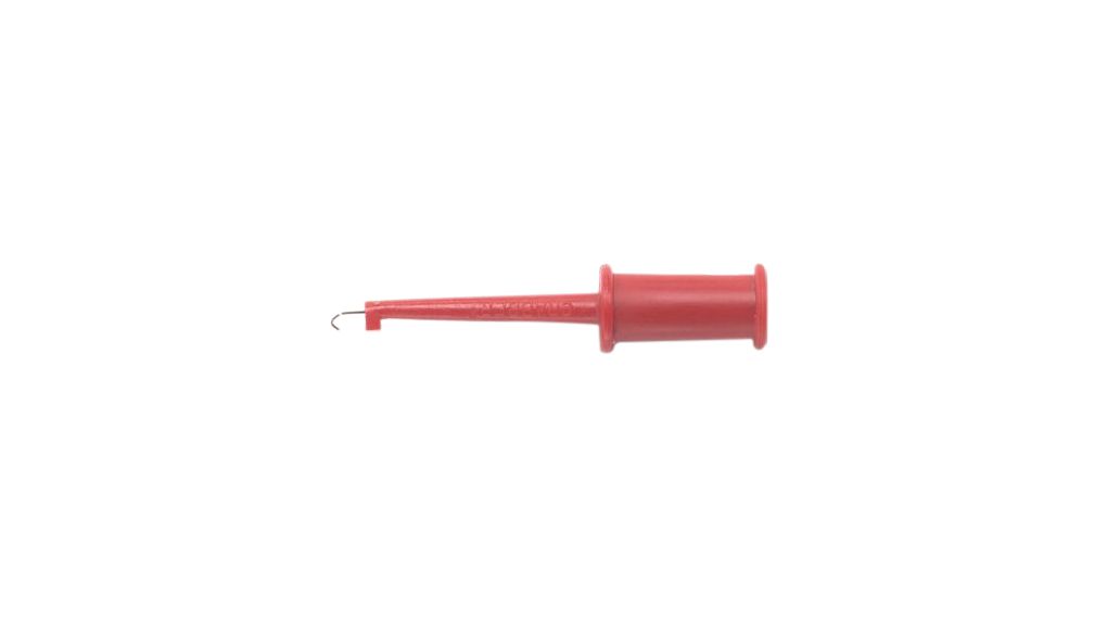 Mikro-Klemmprüfspitze 60VDC 3A Kupferberyllium Rot