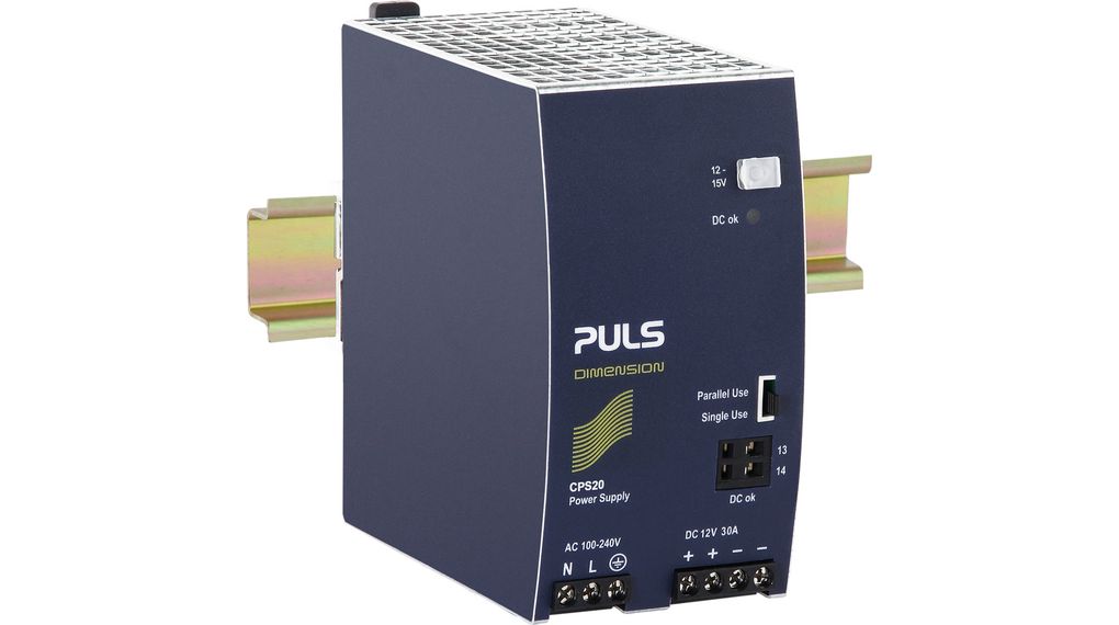 CPS20.121  Puls Netzteil für DIN-Schiene, 93%, 12V, 30A, 405W