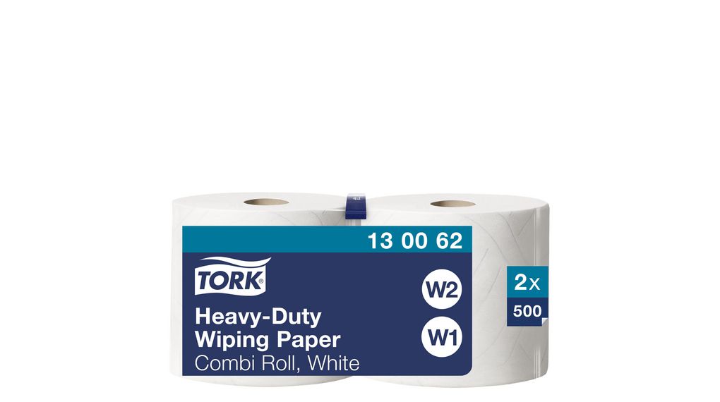 Tork Rolled White Paper Towel, 170 m x 235mm, 2-Ply, 500 Sheets 2 ST