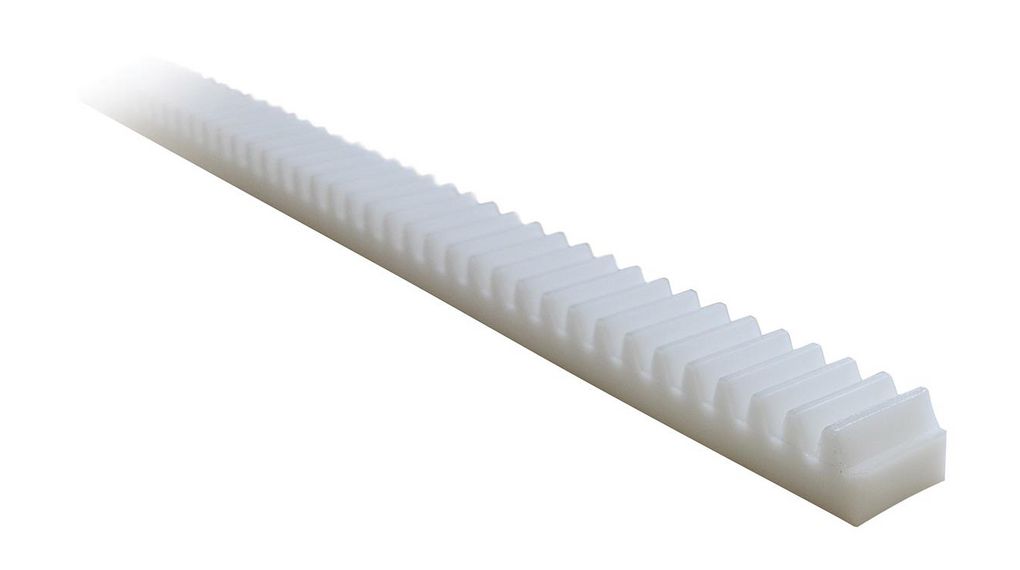 1.5 POM Gear Rack, 250mm Long , 12mm Face Width