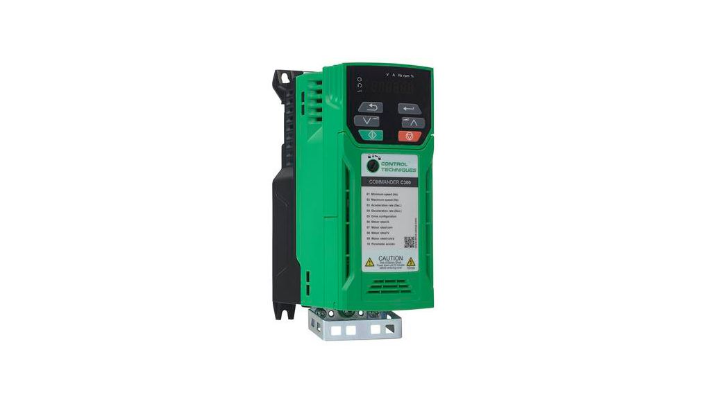 Control Techniques Inverter Drive, 1.5 kW, 3 Phase, C300 Series 480 V 4.1 A