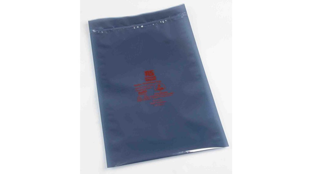 Static Shielding Bag 125mm(W)x 200mm(L), Pack of 100 pieces