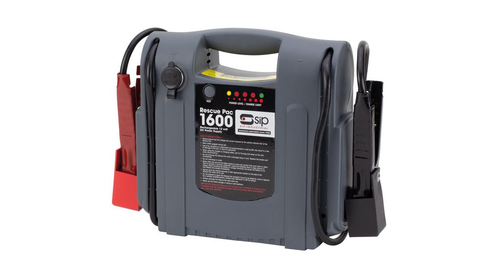 Booster de batterie, plomb-acide, 22Ah, Gris