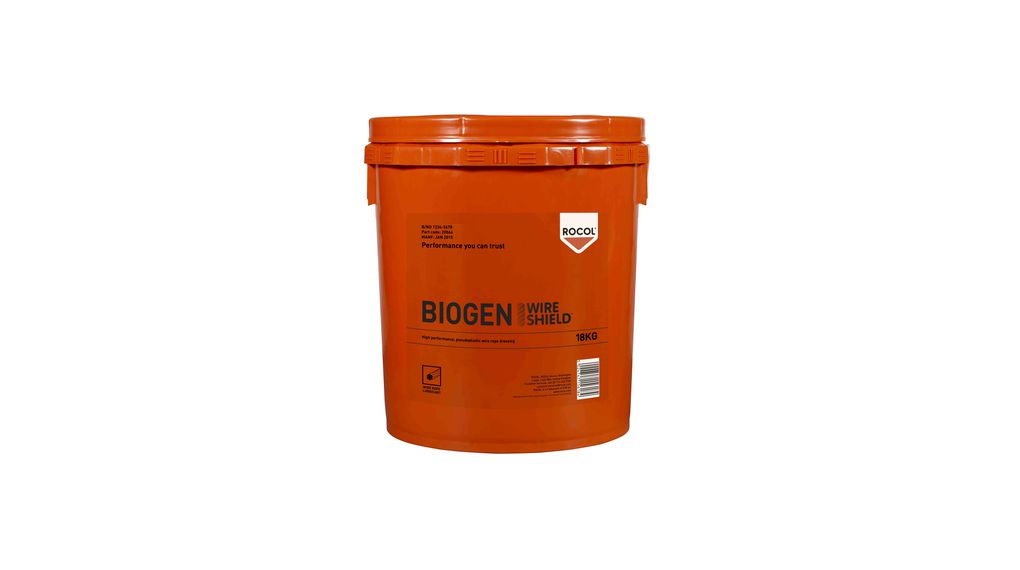 Rocol Biogen Wireshield® Graphite Lubricant 18 kg Pail