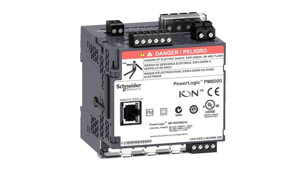 Schneider Electric 3 Phase LCD Energy MeterElectromechanical
