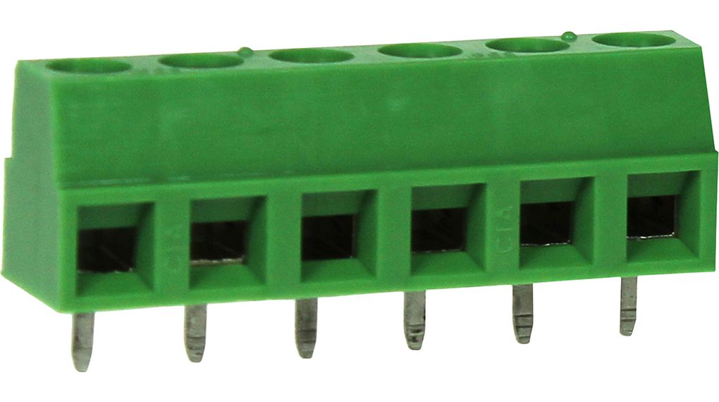 Terminal Block Rnd RND 205-00236 | RND Low Profile Rising Clamp Terminal Block, THT, 5 ...