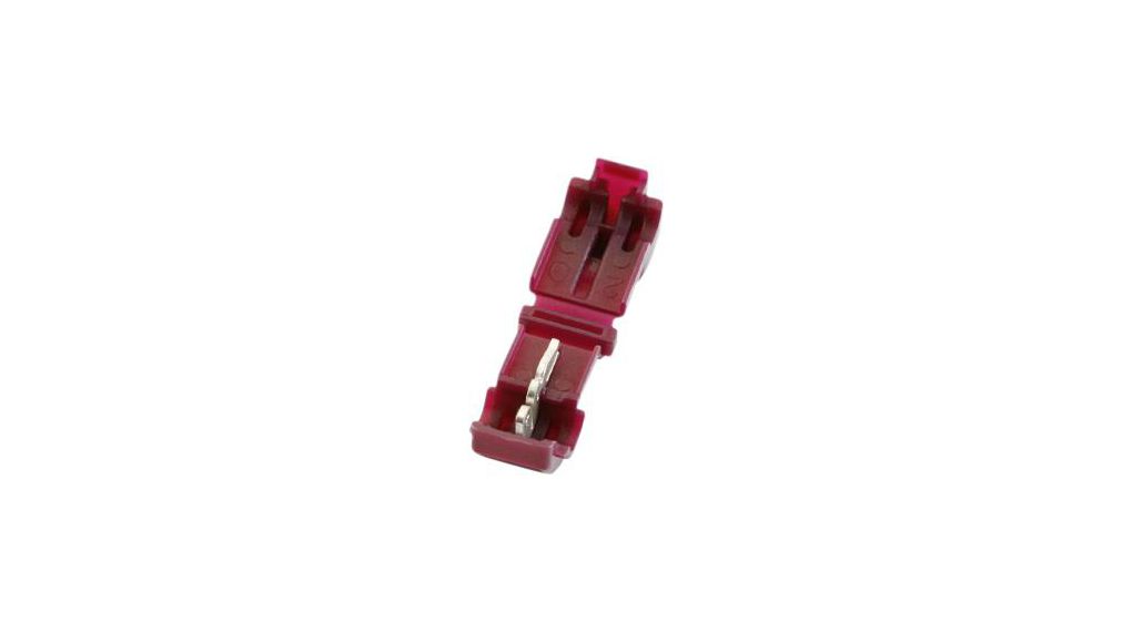 Splice Connector, Red, 0.5 ... 0.75mm², Pack of 100 pieces