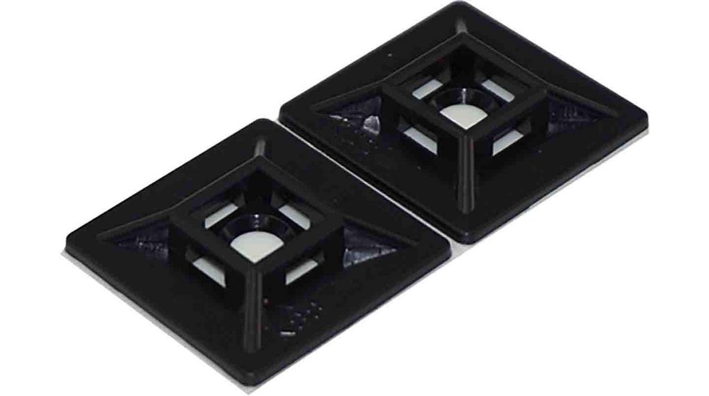 Kabelbinderhalter 5.5mm Schwarz Polyamid 6.6 Packung à 100 Stück