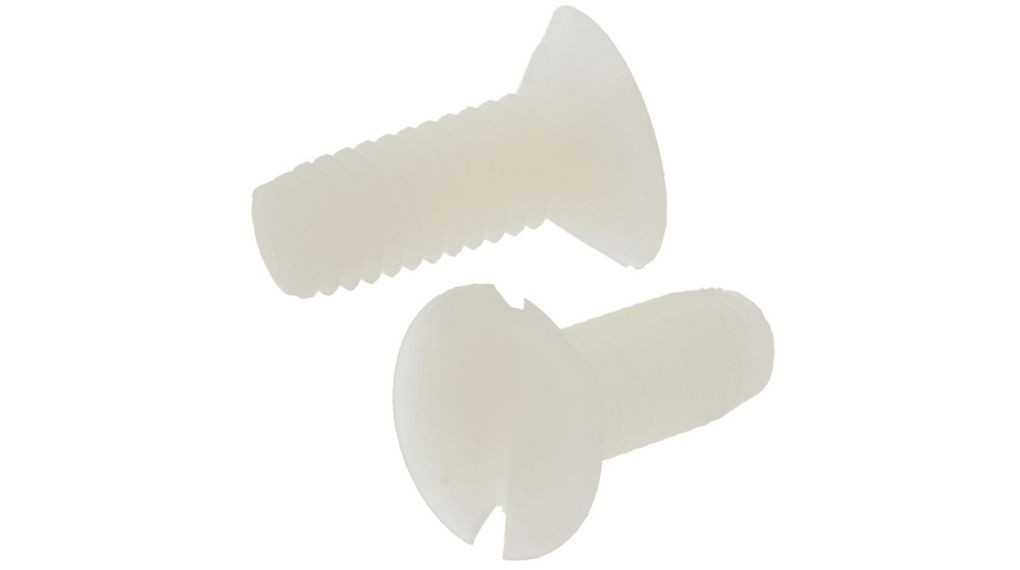 Schraube, Senkkopf / Maschine, Schlitz, M6 x 1, 16mm, Packung à 100 Stück