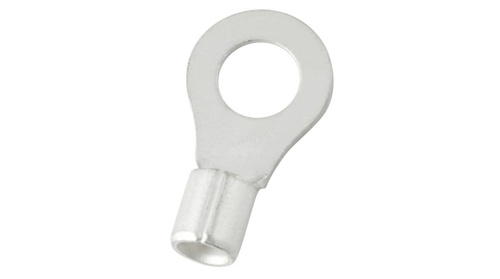 Ring Terminal, Non-Insulated, 4 ... 6mm², 3/8, Pack of 100 pieces