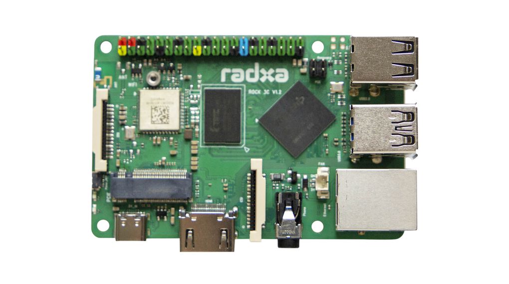 OKdo ROCK 3 Model C Single Board Computer Development Board, 2GB
