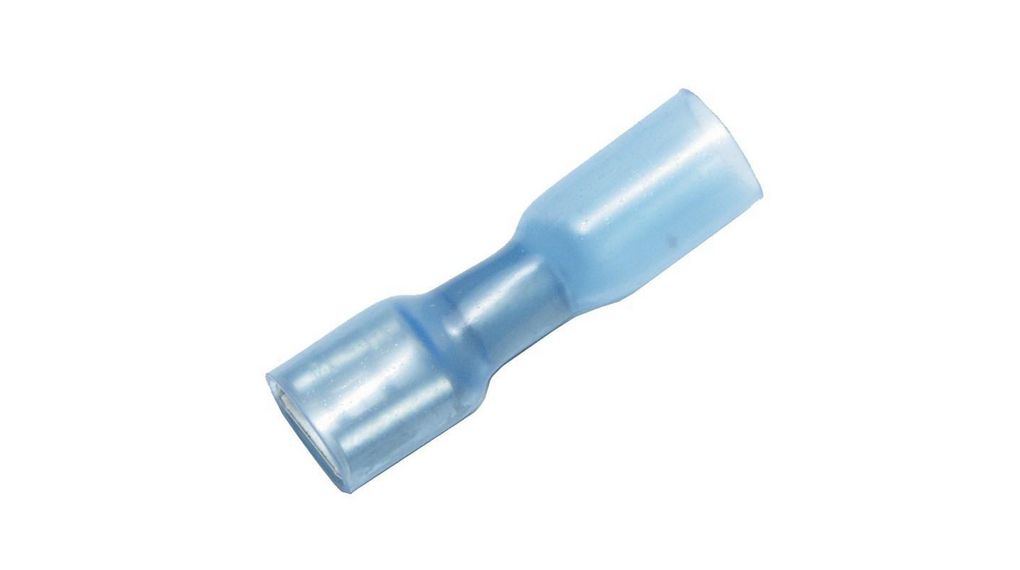Cosse faston, Isolé, Bleu, 1.5 ... 2.5mm², Prise femelle