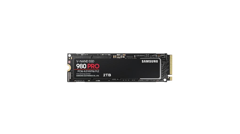 SSD, 980 PRO, M.2 2280, 2TB, NVMe / PCIe 4.0 x4