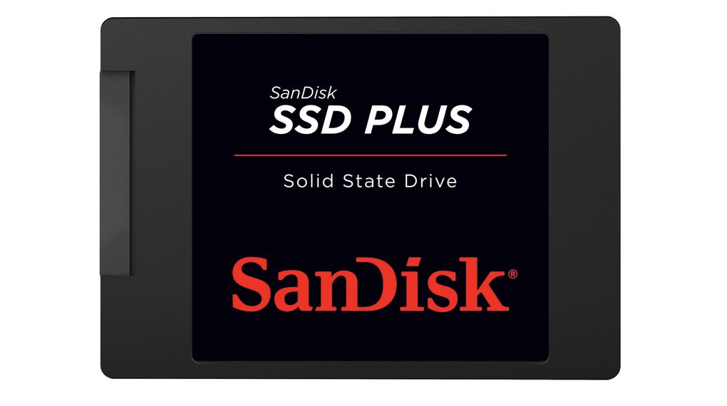 SSD-levy, SSD Plus, 2.5", 480GB, SATA III