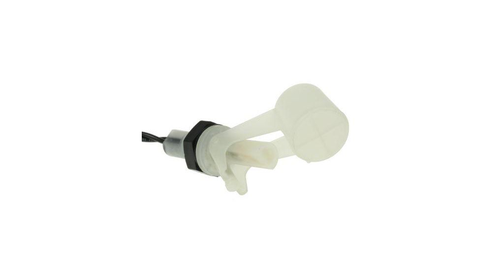 RSF10 Series Direct Mounting Polypropylene Float Switch, Float, 500mm Cable, Direct Load, 240V ac