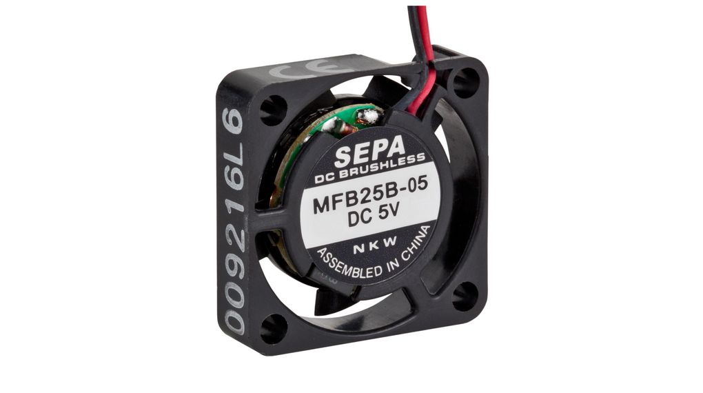 Axiallüfter DC 25x25x6.5mm 5V 1.3m³/h
