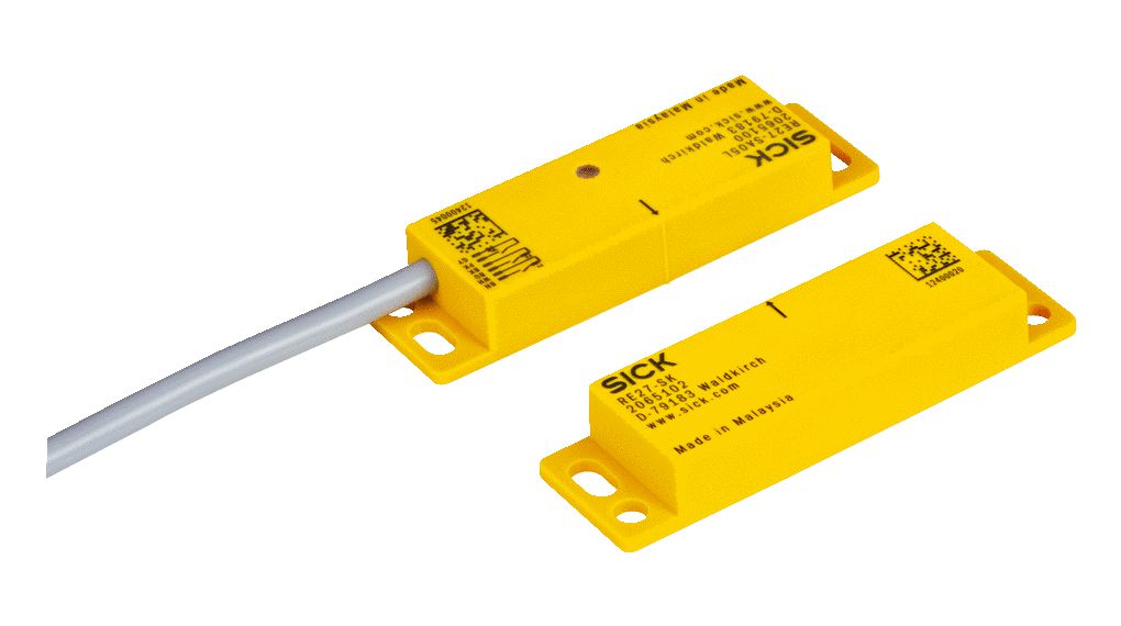 Sikkerhetsbryter, IP67, Kabel med plugg / Plugg, M12, 8-pinners