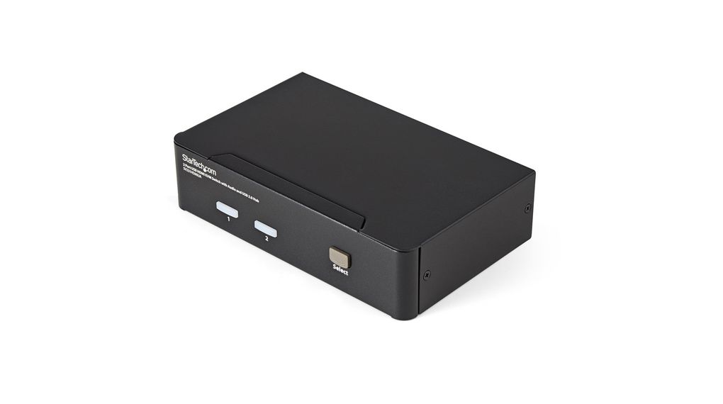 Switch KVM à 2 ports avec concentrateur USB, 1600 x 1200, Fonctionnalités HDMI - USB-A / USB-B