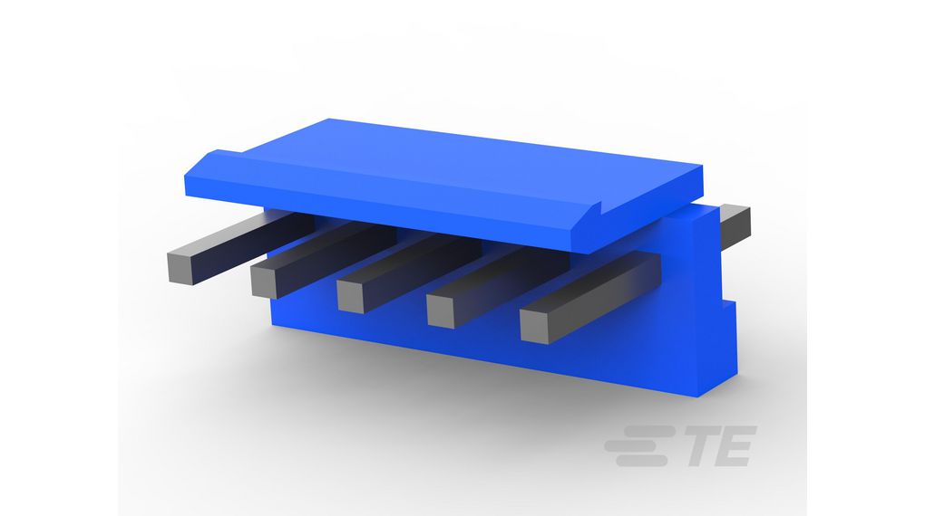 3-1123723-5 | TE Connectivity 3.96 EP HDR ASSY 5P(BLUE) Board 