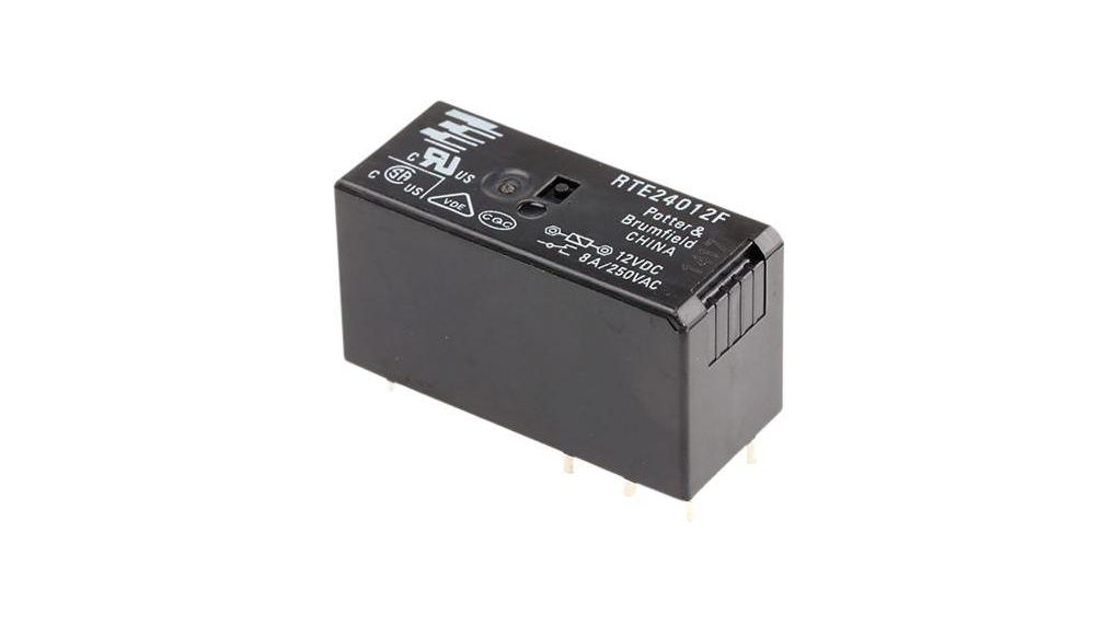 PCB Power Relay RT2 2CO 8A DC 12V 360Ohm