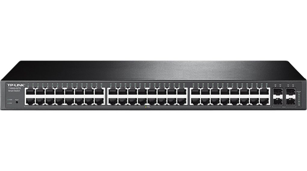Ethernet-Switch, RJ45-Anschlüsse 48, Glasfaseranschlüsse 4SFP, 1Gbps, Layer 2 Managed