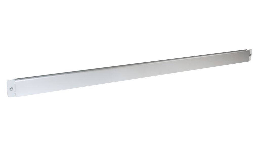 Hliníkový profil na koše, Světlá šedá, Vhodné pro Pracovní stůl TPH712, 1.1m