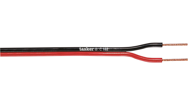 Speaker Cable 2x 0.75mm² Unshielded 100m