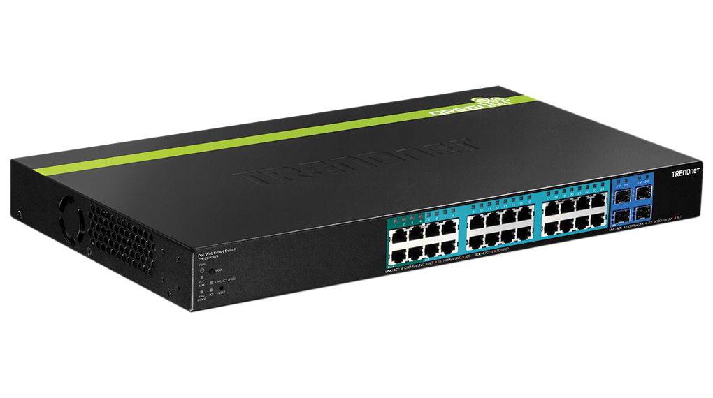 TPE-2840WS | Trendnet PoE-Switch, Managed, 1Gbps, 185W, RJ45-Anschlüsse ...