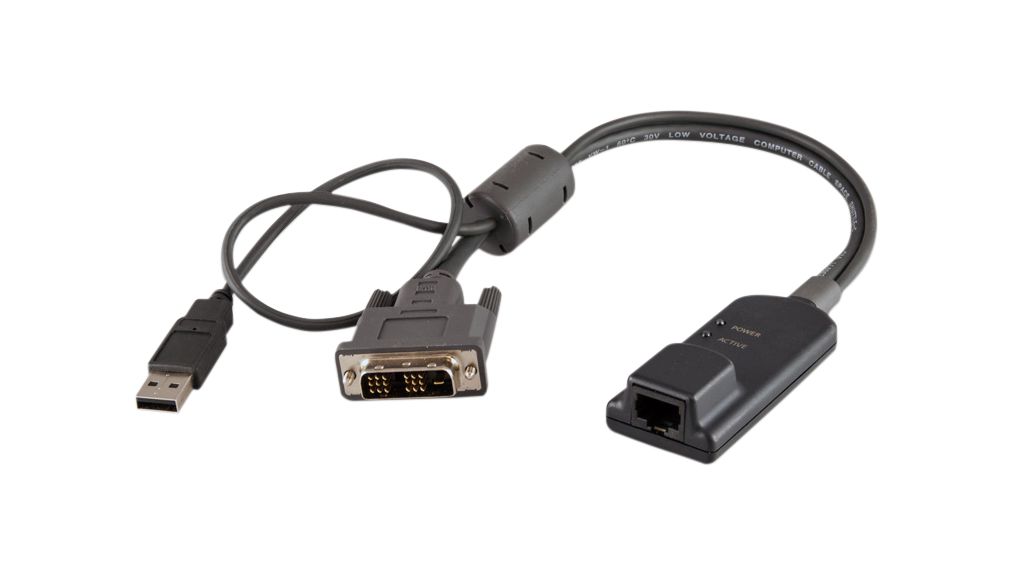 KVM Cable, RJ45 / USB, 356mm