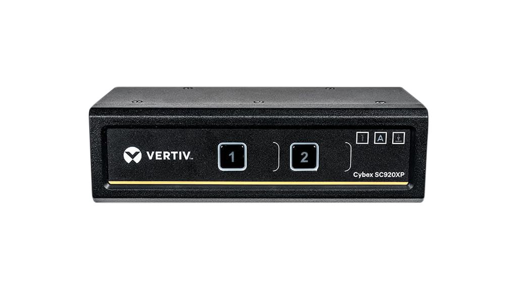 SC920XP-201 | Vertiv 2-Port KVM Switch, UK, DisplayPort/DVI-I, USB-A ...