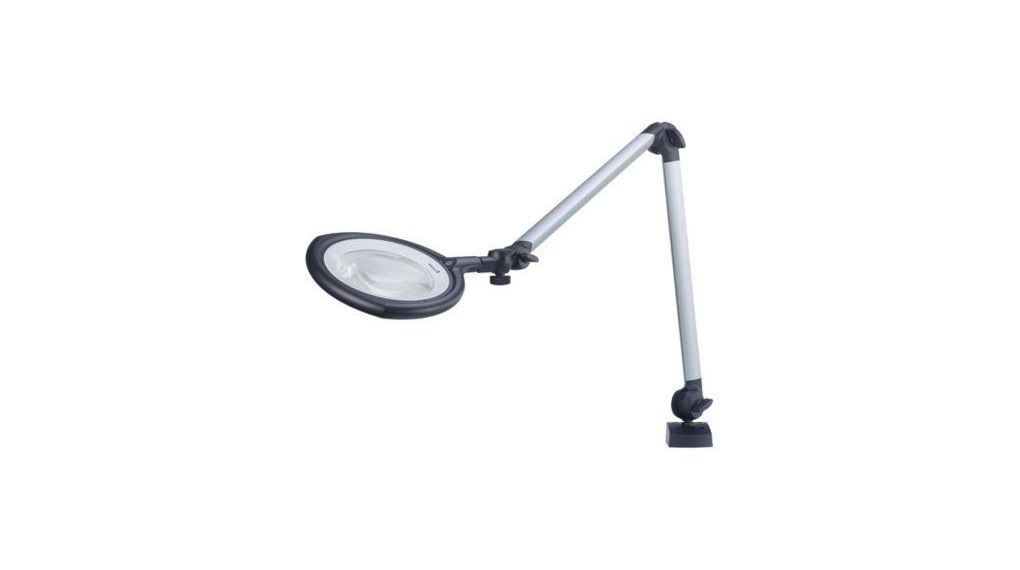 TEVISIO-TVD LED Magnifying Lamp with Screw Down Flange, 3.5dioptre, 160mm Lens
