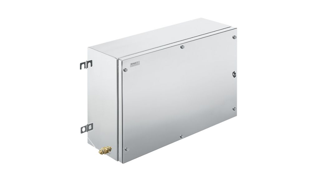 Metal Enclosure 200x550x350mm Stainless Steel Silver IP66 / IP67