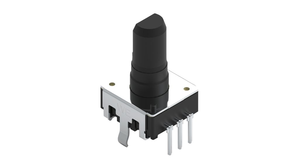 Incremental Encoder Switch 12 PPR 5VDC Through Hole PCB Pins WS-ENTV