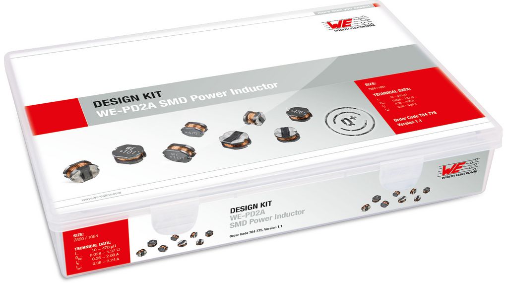 Power Inductors, Design Kit 10 ... 470 uH