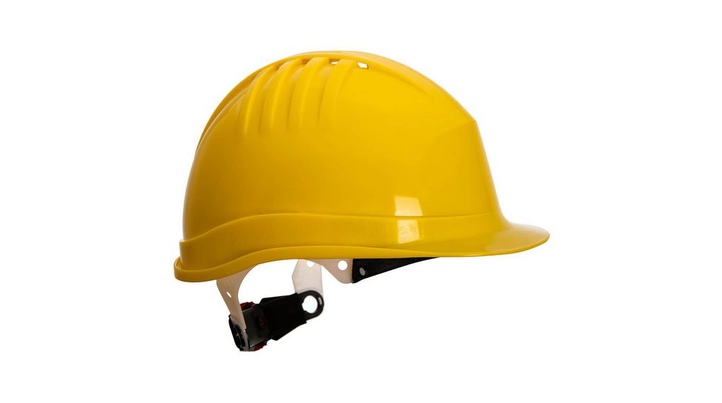 Portwest PS62 Yellow Hard Hat, AdjustableVentilated