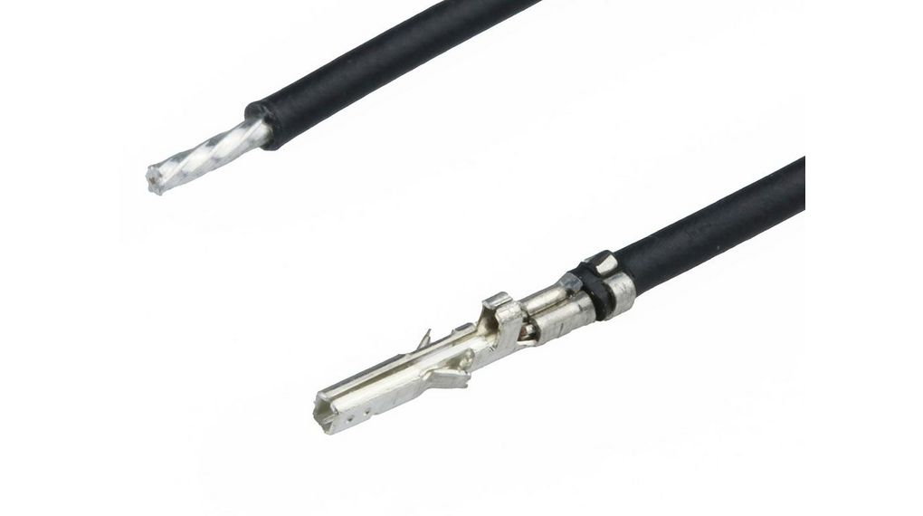 Micro-Fit Pre-Crimped LeadPigtail, 300 mm, Black