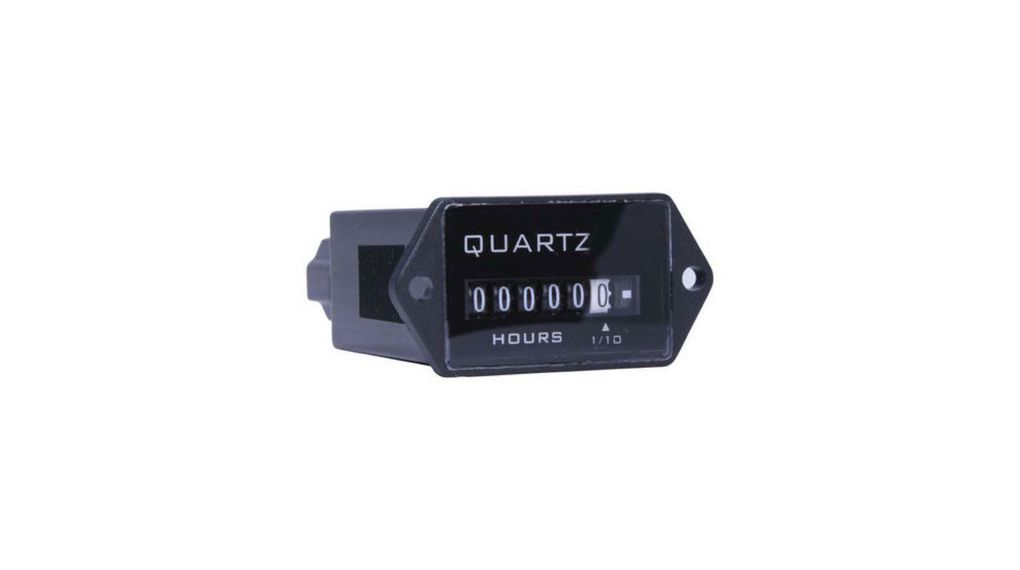 LD12F1 | GIC HM36 Series Hour Meter, 6 Digit Indicator, 10 → 80 V dc ...