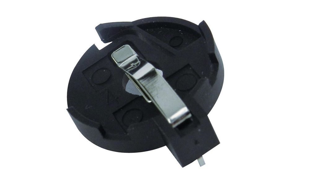 CR2032 Battery Holder, PCB Mounted Contact