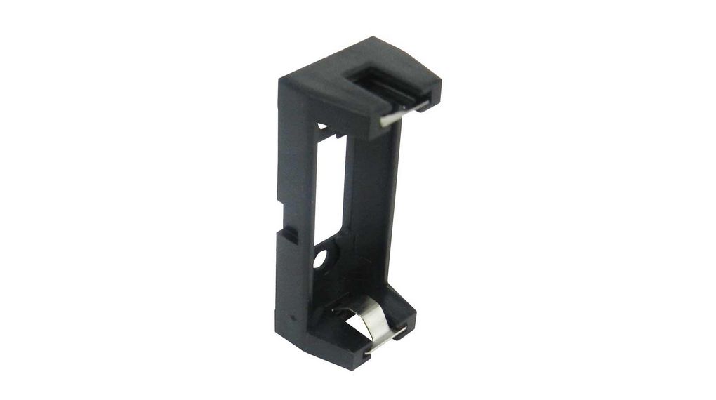 CR123A Battery Holder, PCB Mounted Contact
