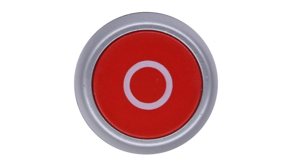 Red Spring Return Push Button Head, 22mm Cutout, IP65