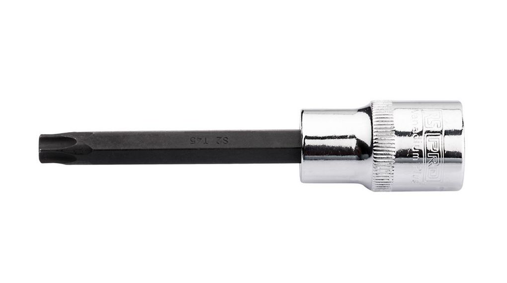 1/2 in Drive Bit Socket, Star Bit, T30, 100 mm Overall Length