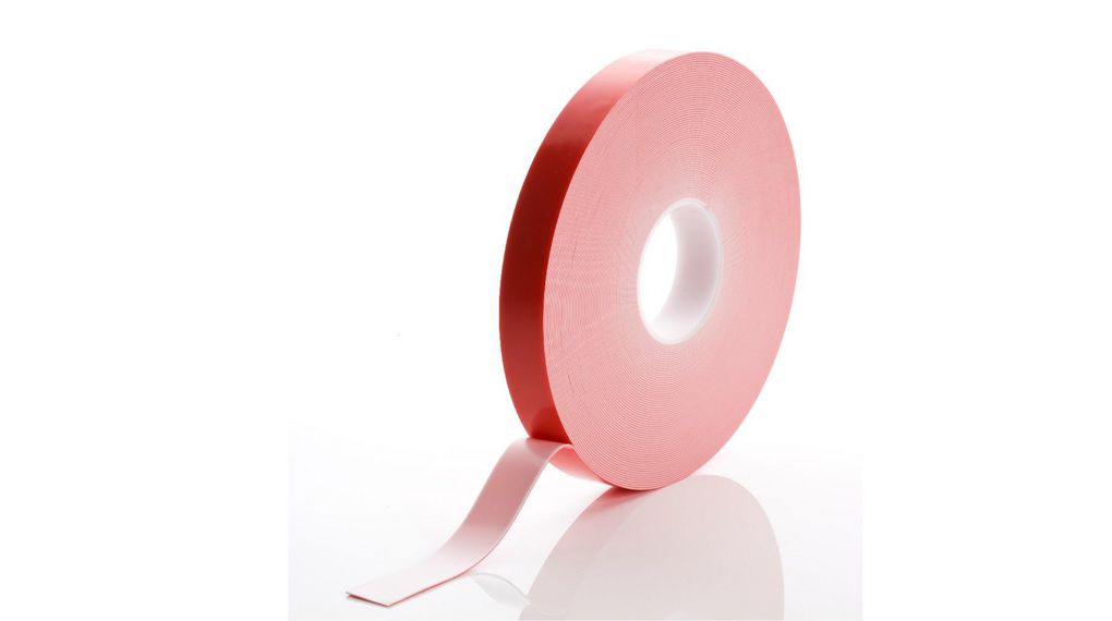 White Foam Tape, 12.0mm x 33.0m, 1.10mm Thick