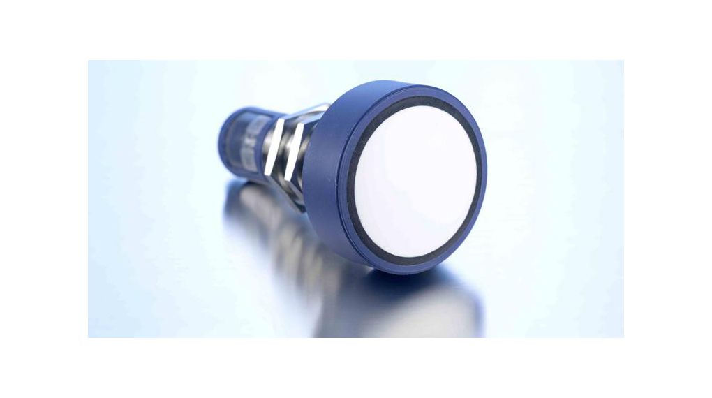 Microsonic Ultrasonic Threaded Barrel Proximity Sensor, M30, 8 m Detection, PNP NO/NC, 9 → 30 V dc