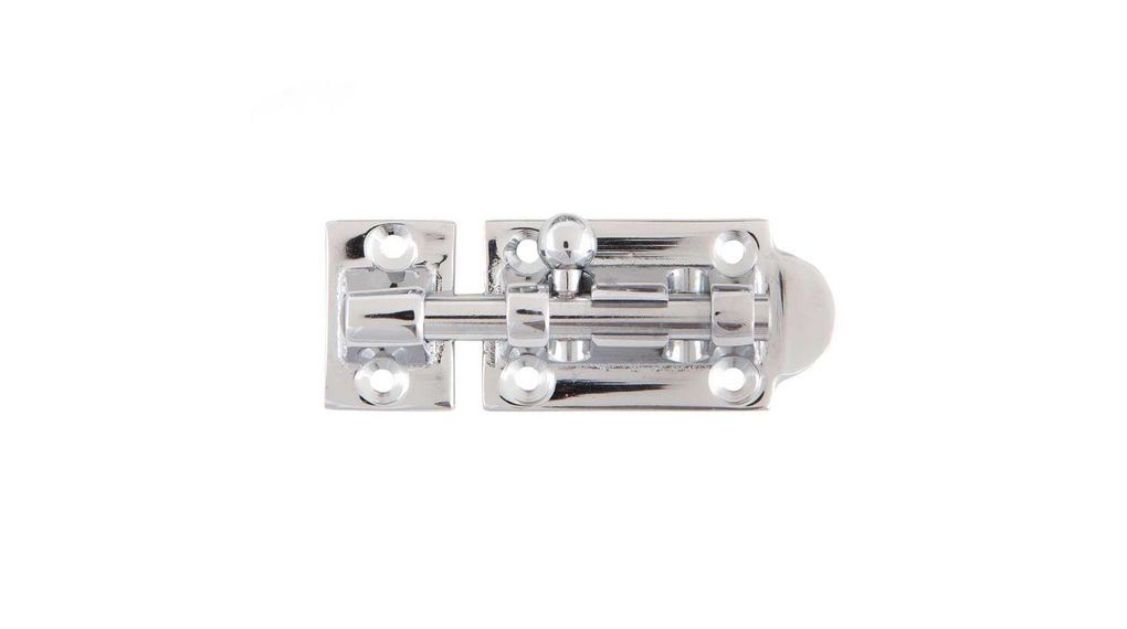 Stainless Steel Polished Door Bolt, 60 x 30mm