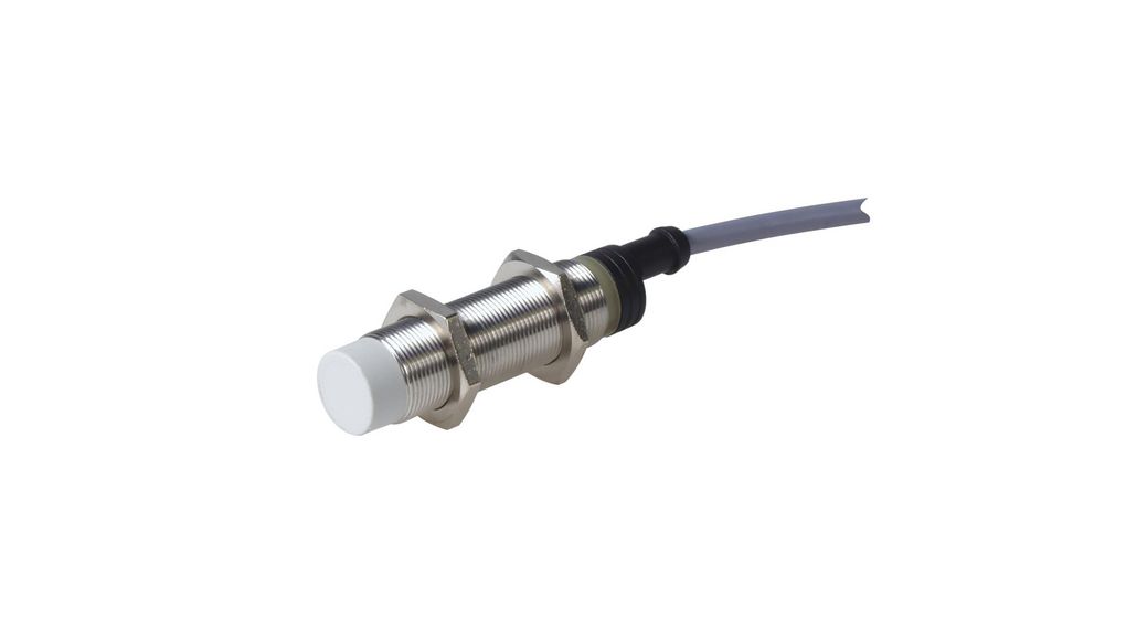Carlo Gavazzi Inductive Threaded Barrel Proximity Sensor, M18, 8 mm Detection, PNP NO, 10 → 40 V dc IP67